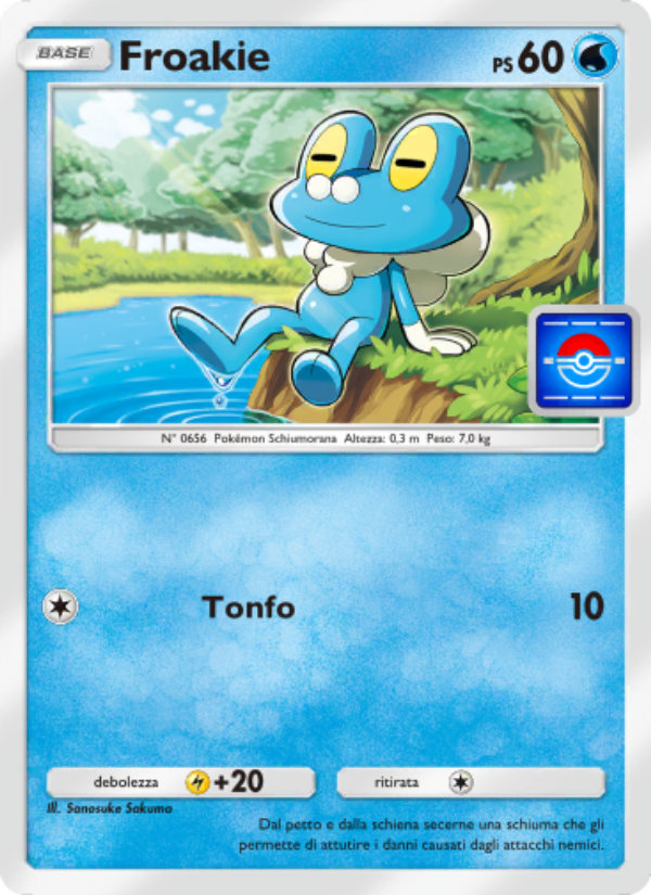 Froakie 061/73 — Promos-A (Italian Pokémon TCG card)