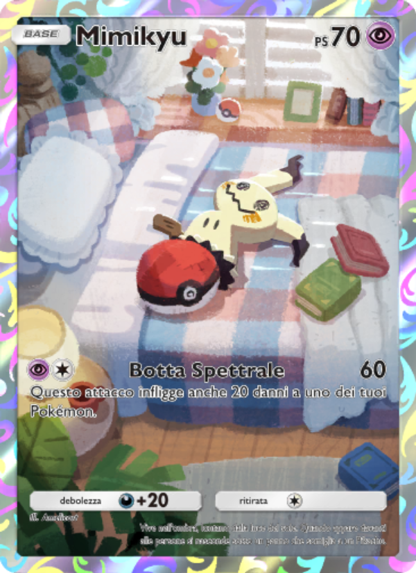 Mimikyu 066/73 — Promos-A (Italian Pokémon TCG card)