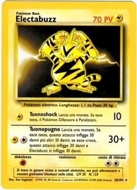 Electabuzz 024 — Base Set 2 (Italian Pokémon TCG card)