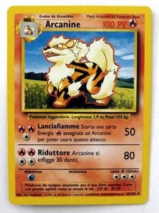 Arcanine 033 — Base Set 2 (Italian Pokémon TCG card)