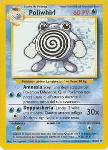 Poliwhirl 057 — Base Set 2 (Italian Pokémon TCG card)