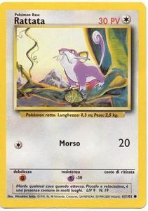 Rattata 089 — Base Set 2 (Italian Pokémon TCG card)
