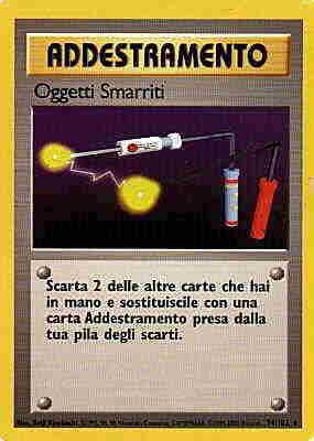 Oggetti Smarriti 103 — Base Set 2 (Italian Pokémon TCG card)