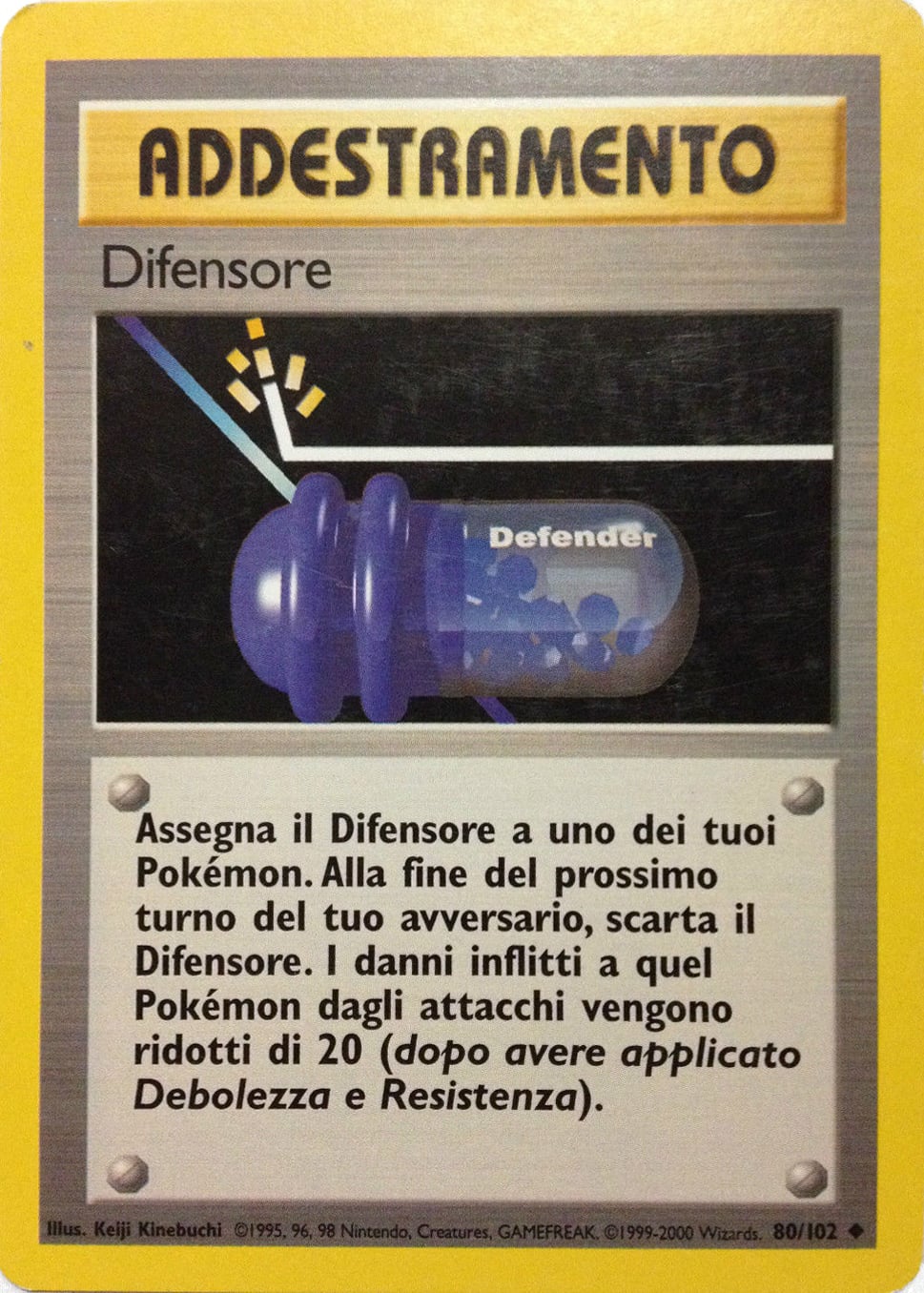 Difensore 109 — Base Set 2 (Italian Pokémon TCG card)