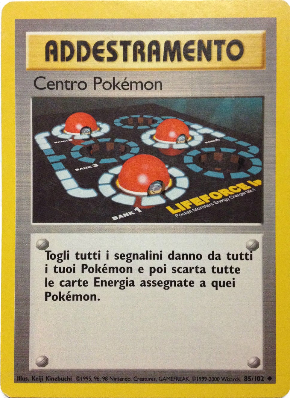 Centro Pokémon 114 — Base Set 2 (Italian Pokémon TCG card)