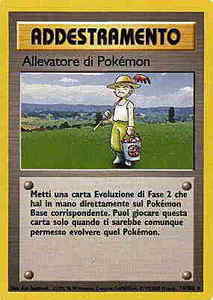 Allevatore di Pokémon 076/102 — Set Base (Italian Pokémon TCG card)