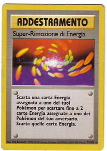 Super-Rimozione di Energia 079/102 — Set Base (Italian Pokémon TCG card)