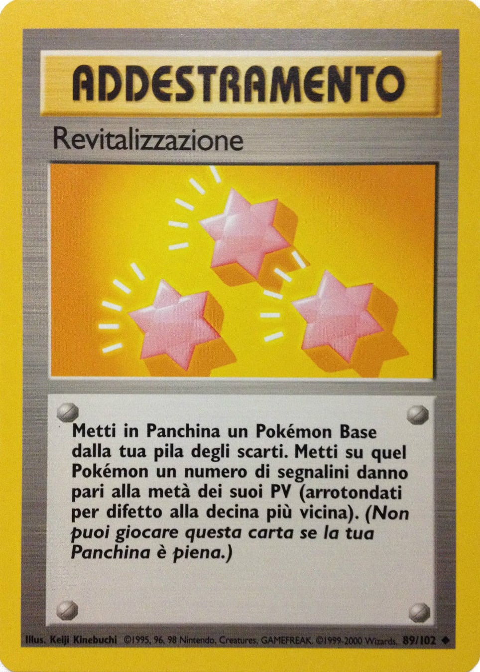 Revitalizzazione 089/102 — Set Base (Italian Pokémon TCG card)