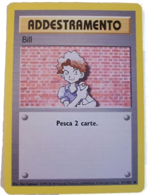 Bill 091/102 — Set Base (Italian Pokémon TCG card)