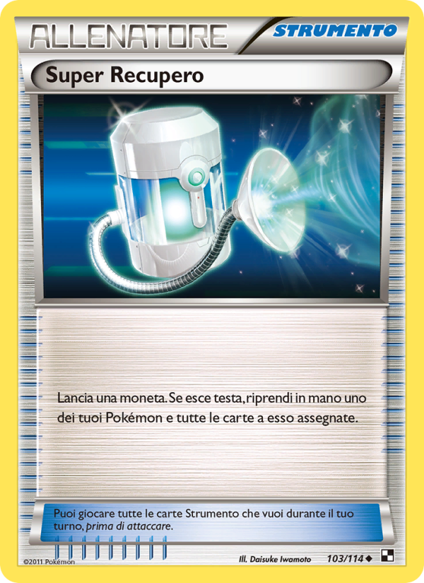 Super Recupero 103/115 — Nero e Bianco (Italian Pokémon TCG card)
