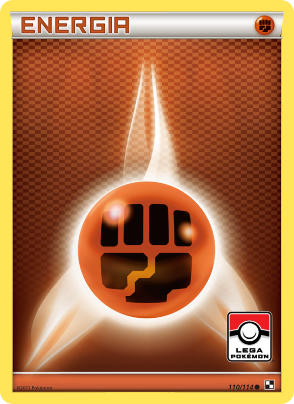 Energia Combattimento 110/115 — Black & White (Italian Pokémon TCG card)