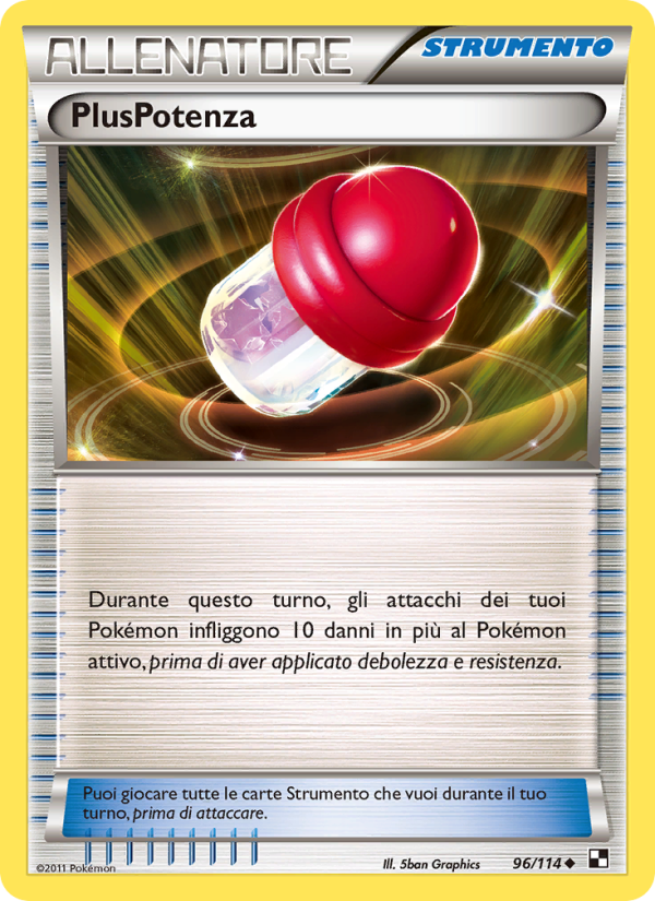 PlusPotenza 096/115 — Nero e Bianco (Italian Pokémon TCG card)