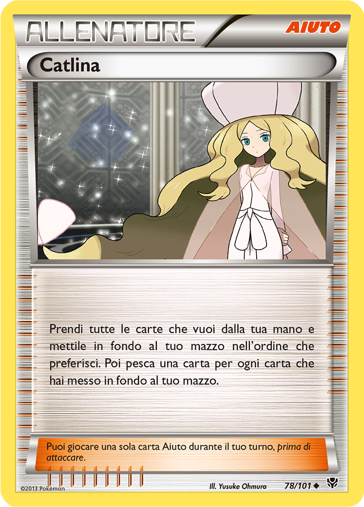 Catlina 78/101 — Esplosione Plasma (Italian Pokémon TCG card)