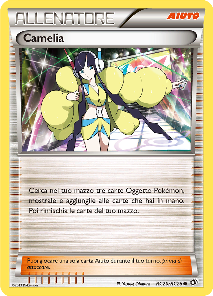 Camelia RC20/RC25 — Tesori Legendari (Italian Pokémon TCG card)