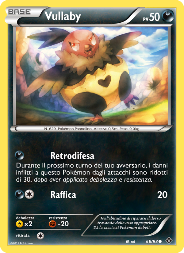 Vullaby 068/98 — Nuove Forze (Italian Pokémon TCG card)
