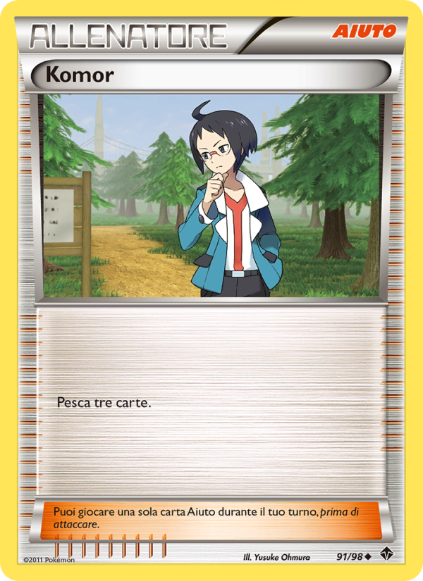 Komor 091/98 — Nuove Forze (Italian Pokémon TCG card)