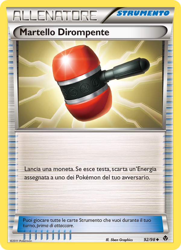 Martello Dirompente 092/98 — Nuove Forze (Italian Pokémon TCG card)