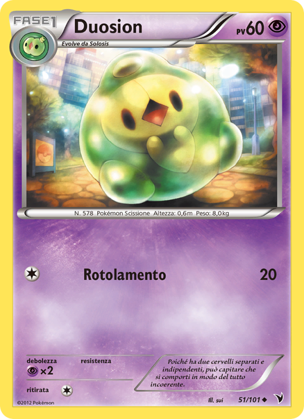 Duosion 051/102 — Vittorie Regali (Italian Pokémon TCG card)