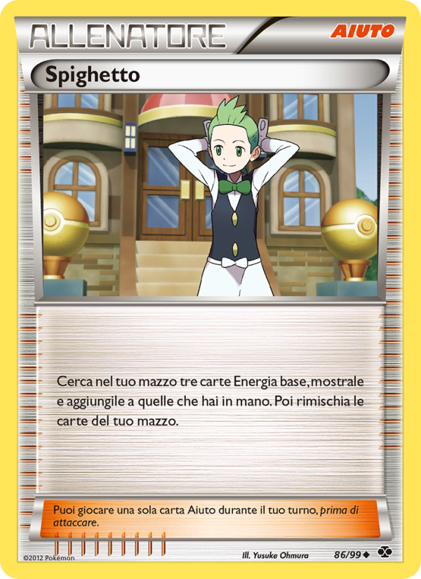 Spighetto 086/103 — Destini Futuri (Italian Pokémon TCG card)