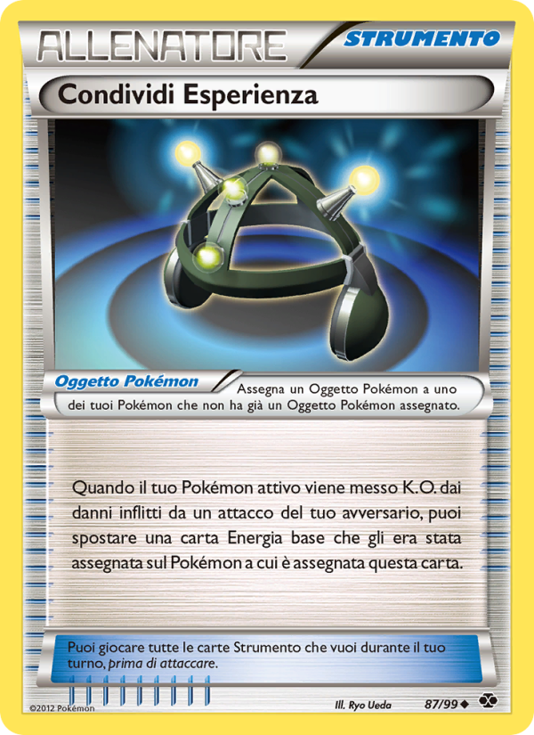 Condividi Esperienza 087/103 — Destini Futuri (Italian Pokémon TCG card)