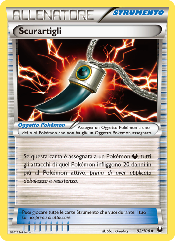 Scurartigli 092/111 — Esploratori delle Tenebre (Italian Pokémon TCG card)