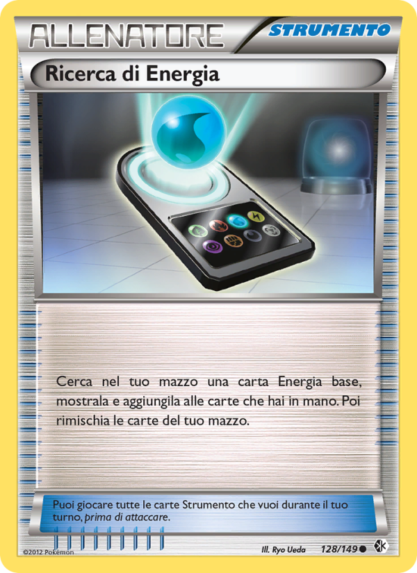 Ricerca di Energia 128/153 — Confini Varcati (Italian Pokémon TCG card)