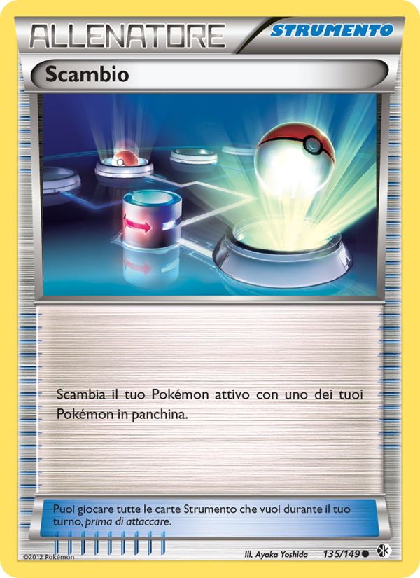 Scambio 135/153 — Boundaries Crossed (Italian Pokémon TCG card)