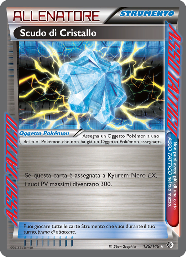 Scudo di Cristallo 139/153 — Confini Varcati (Italian Pokémon TCG card)