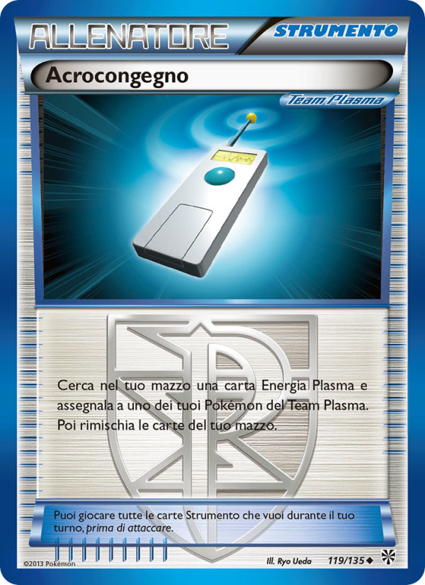 Acrocongegno 119/138 — Uragano Plasma (Italian Pokémon TCG card)