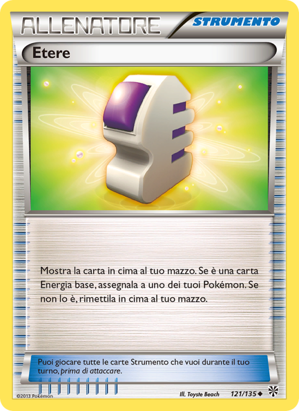Etere 121/138 — Uragano Plasma (Italian Pokémon TCG card)