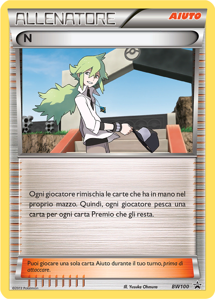 N BW100 — Nero & Bianco Promo (Italian Pokémon TCG card)