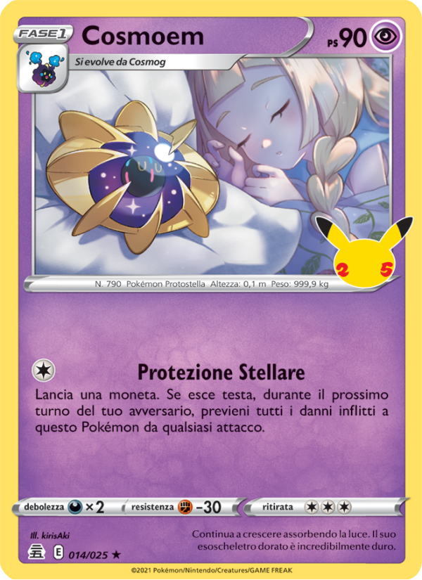 Cosmoem 014/25 — Gran Festa (Italian Pokémon TCG card)