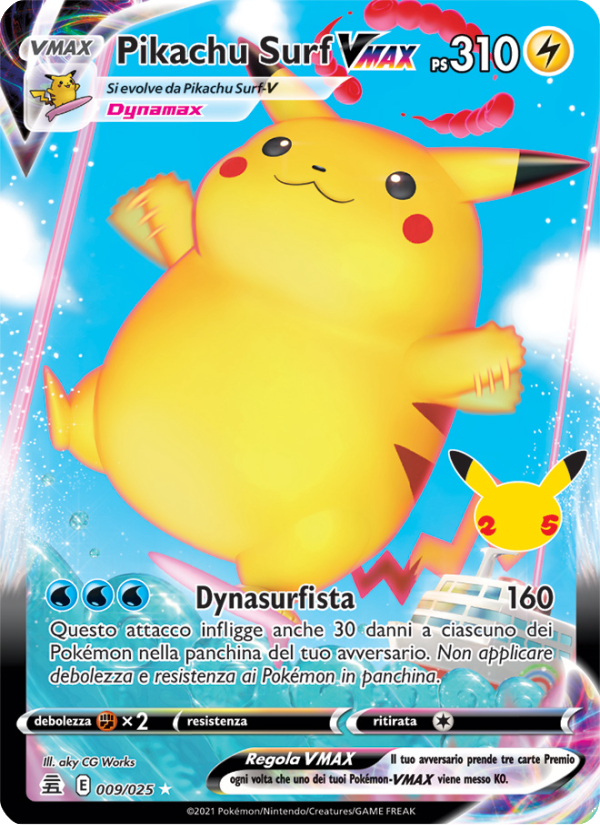 Pikachu Surf Pokémon TCG cards