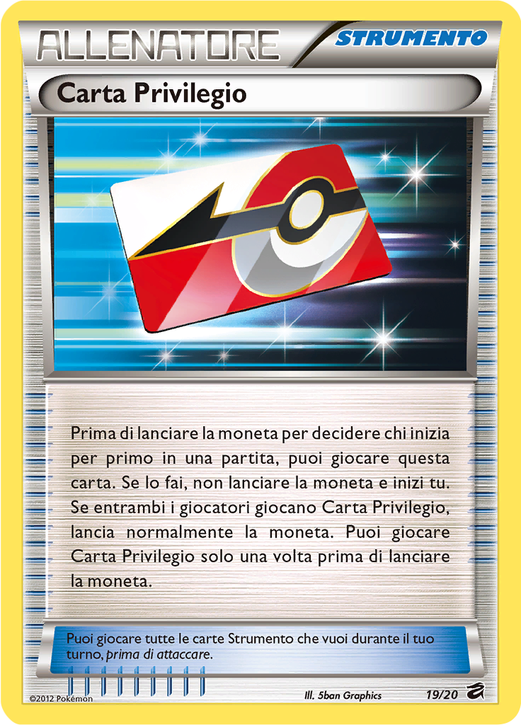 Carta Privilegio 19/21 — Tesoro dei Draghi (Italian Pokémon TCG card)