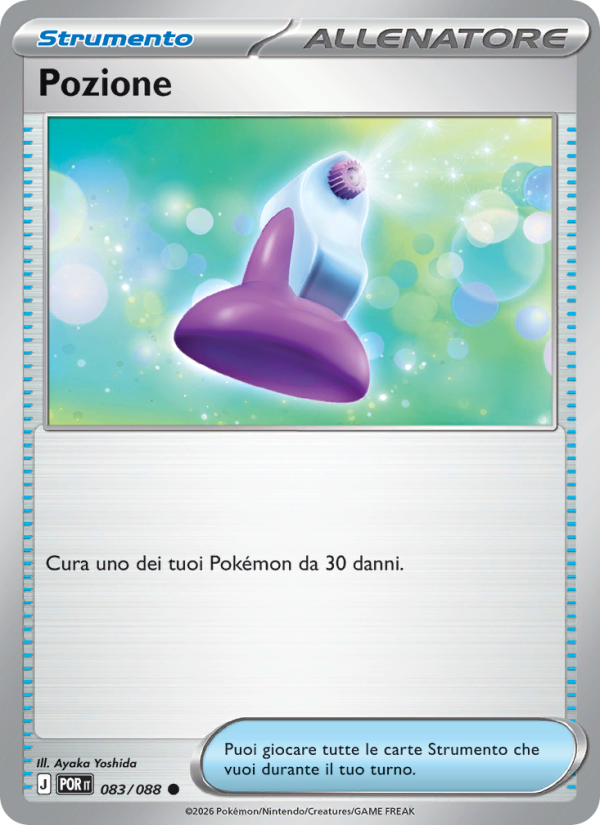 Pozione 083 — Equilibrio Perfetto (Italian Pokémon TCG card)