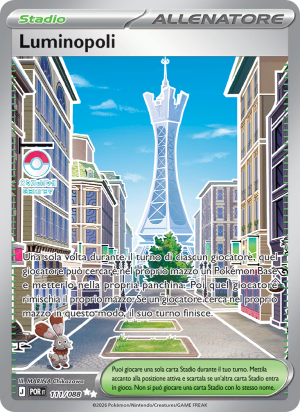 Luminopoli 111 — Equilibrio Perfetto (Italian Pokémon TCG card)