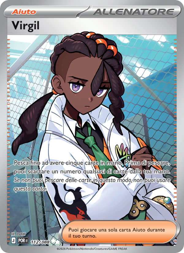 Virgil 112 — Equilibrio Perfetto (Italian Pokémon TCG card)