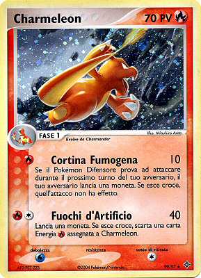 Charmeleon 099 — EX Drago (Italian Pokémon TCG card)