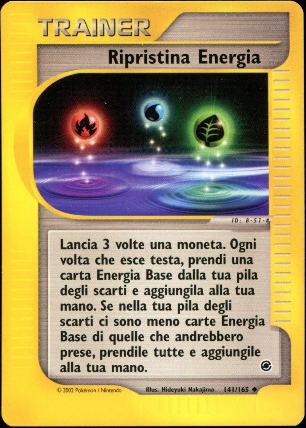 Ripristina Energia 081 — EX Rubino & Zaffiro (Italian Pokémon TCG card)