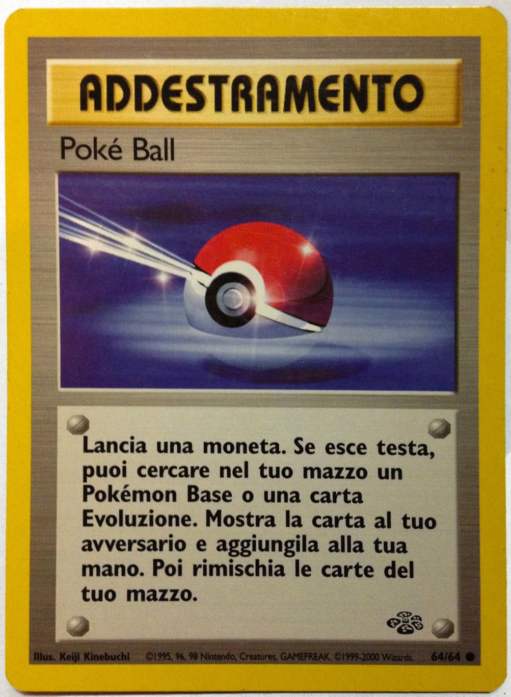 Poké Ball 086 — EX Rubino & Zaffiro (Italian Pokémon TCG card)