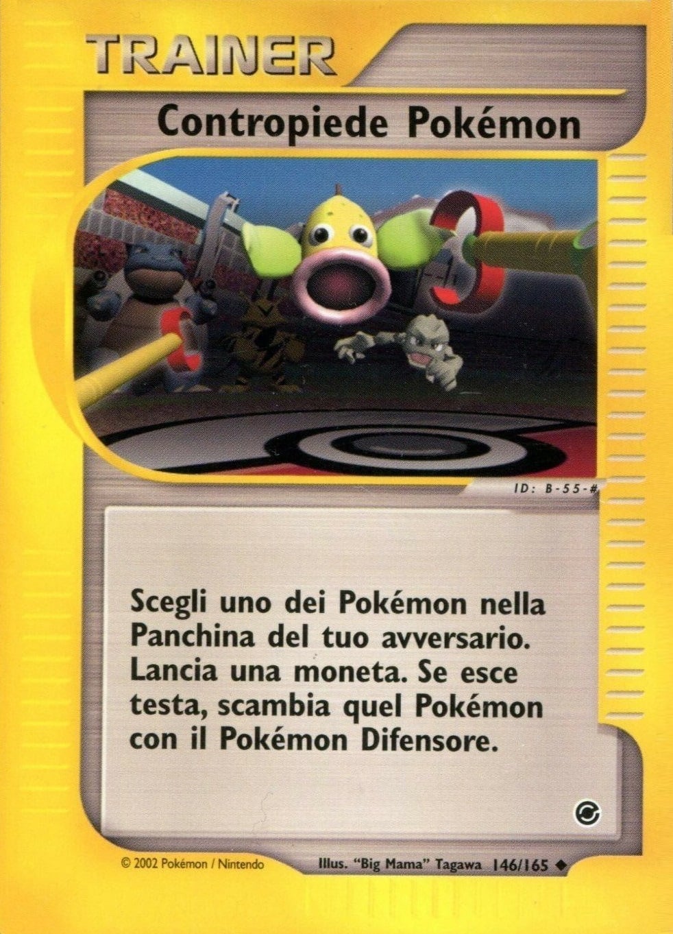 Contropiede Pokémon 087 — EX Rubino & Zaffiro (Italian Pokémon TCG card)