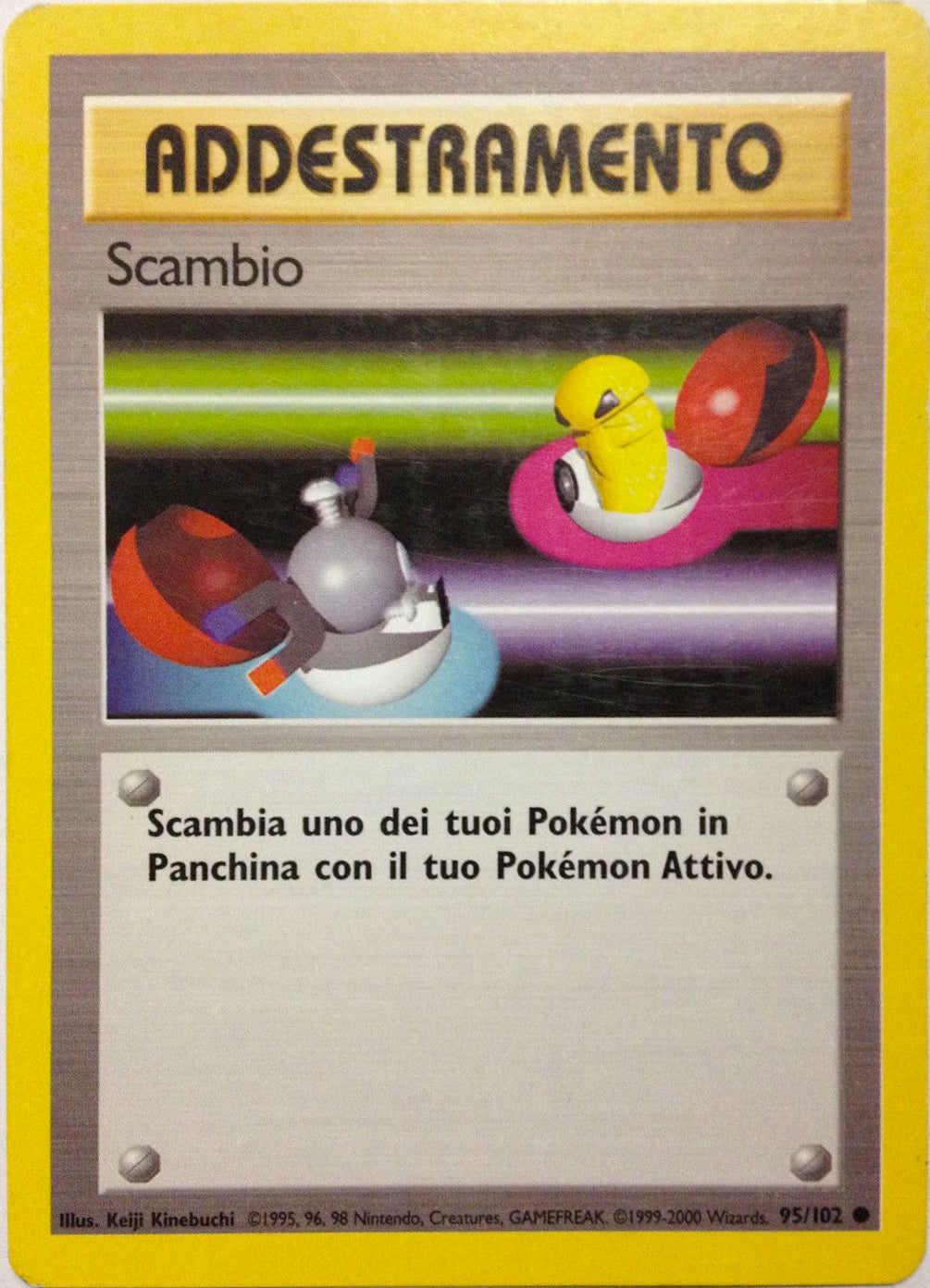 Scambio 092 — EX Rubino & Zaffiro (Italian Pokémon TCG card)