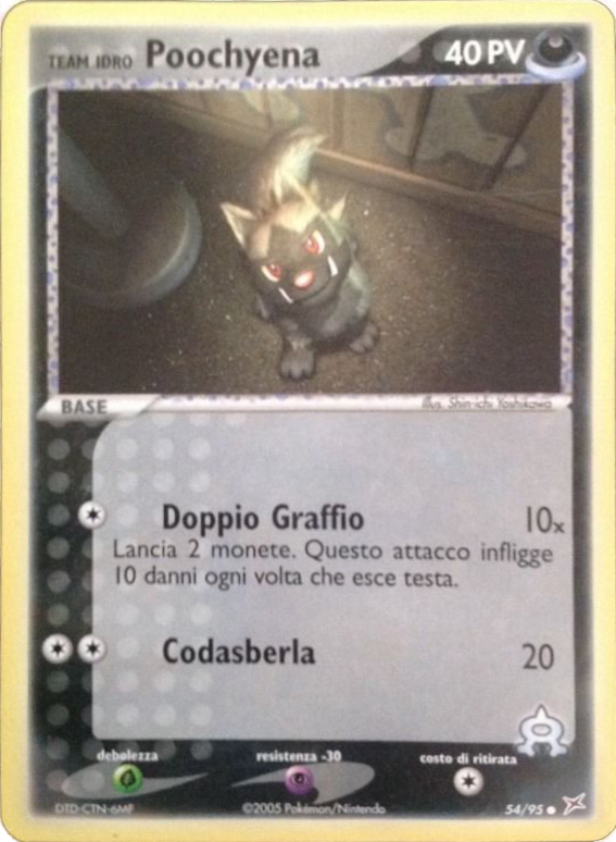 Team Idro Poochyena Pokémon TCG cards