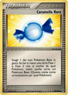 Caramella Rara 088 — EX Tempesta di Sabbia (Italian Pokémon TCG card)