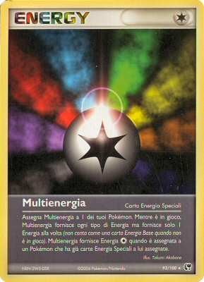 Multienergia 093 — EX Tempesta di Sabbia (Italian Pokémon TCG card)