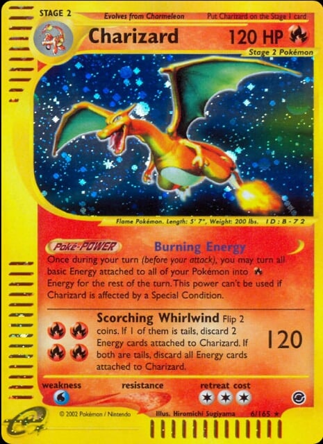 Charizard 006 — Expedition Set Base (Italian Pokémon TCG card)