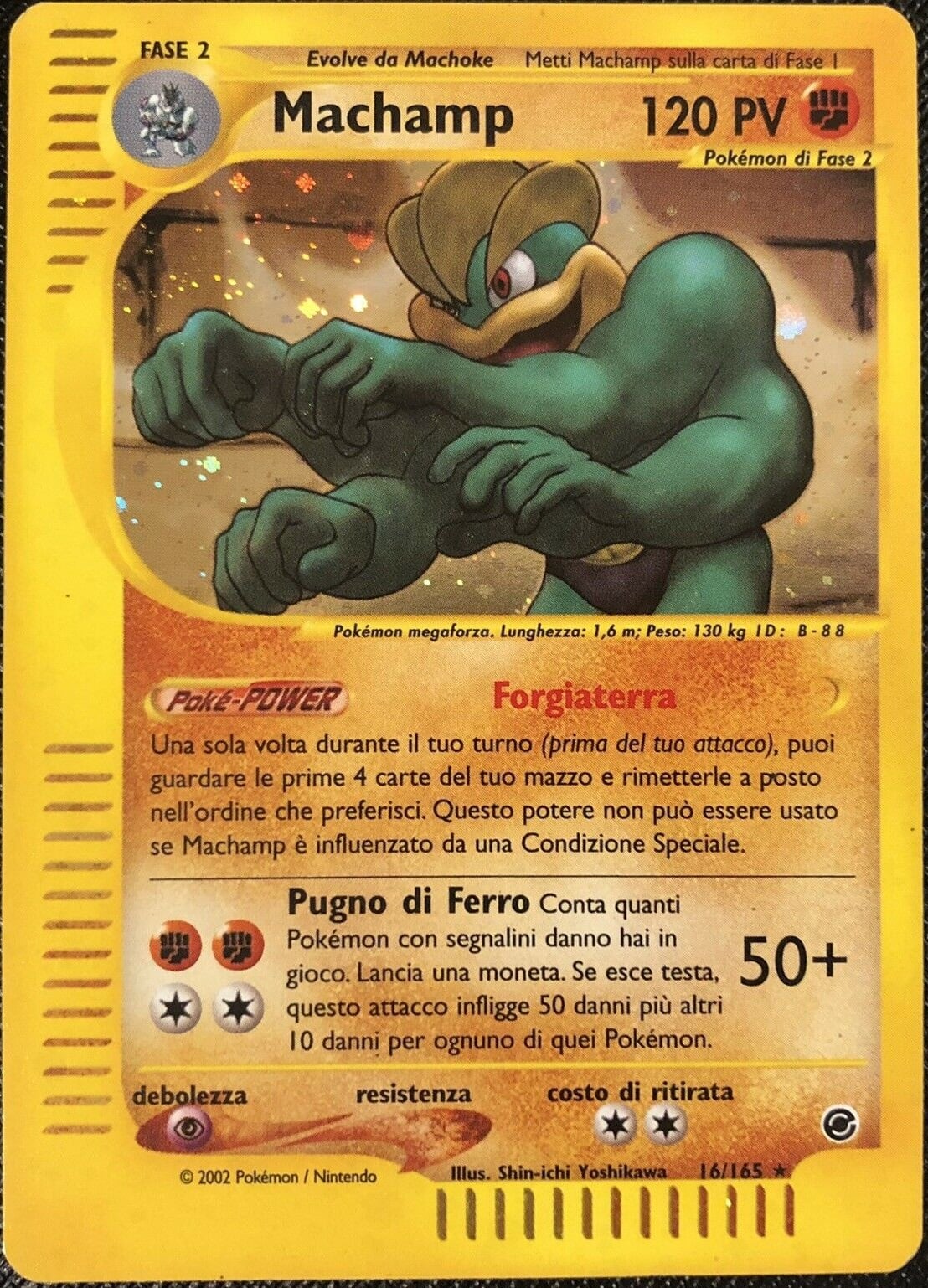 Machamp 016 — Expedition Set Base (Italian Pokémon TCG card)