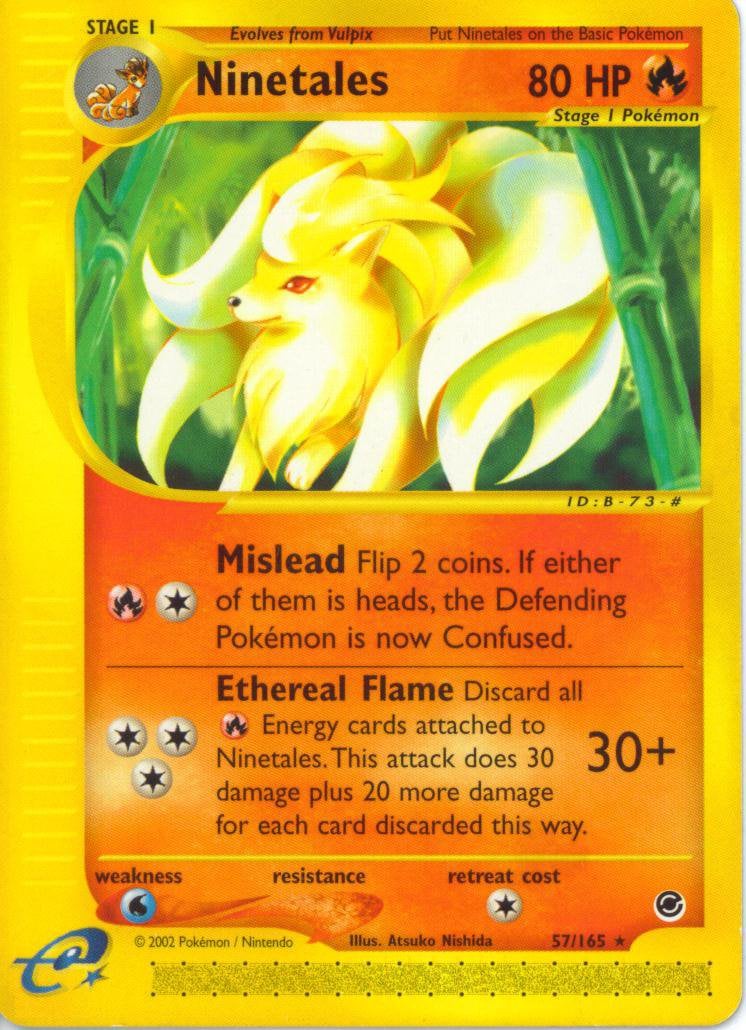 Ninetales 021 — Expedition Set Base (Italian Pokémon TCG card)