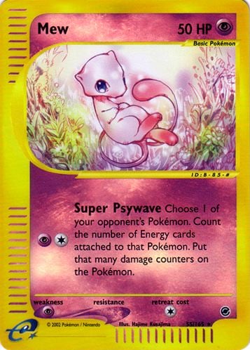 Mew 055 — Expedition Set Base (Italian Pokémon TCG card)