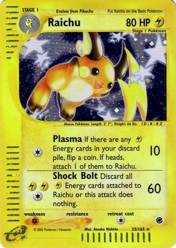 Raichu 061 — Expedition Set Base (Italian Pokémon TCG card)